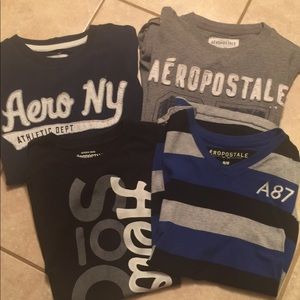 *4* Men’s Aeropostale shirts